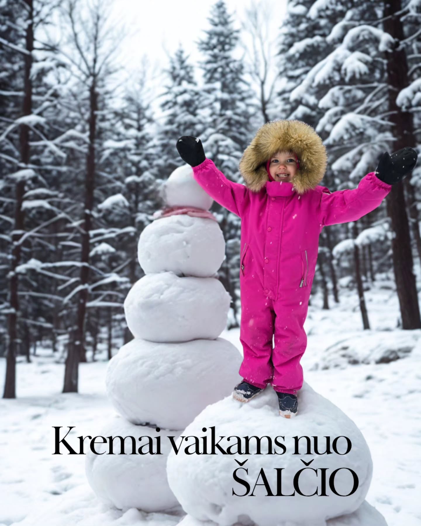Gydytoja - kosmetologė Mantė Facebook ad: Atvėsus orams, mažylių odelėms reikia papildomos apsaugos!