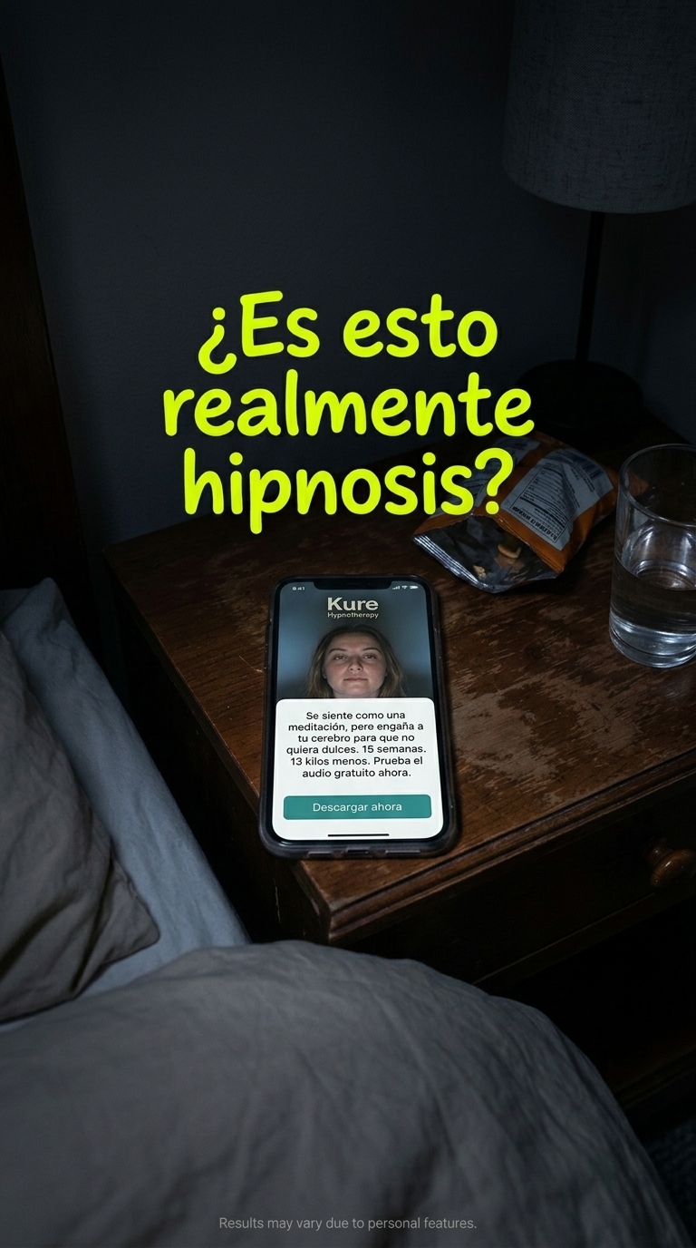 Kure for Hypnotherapy Facebook ad