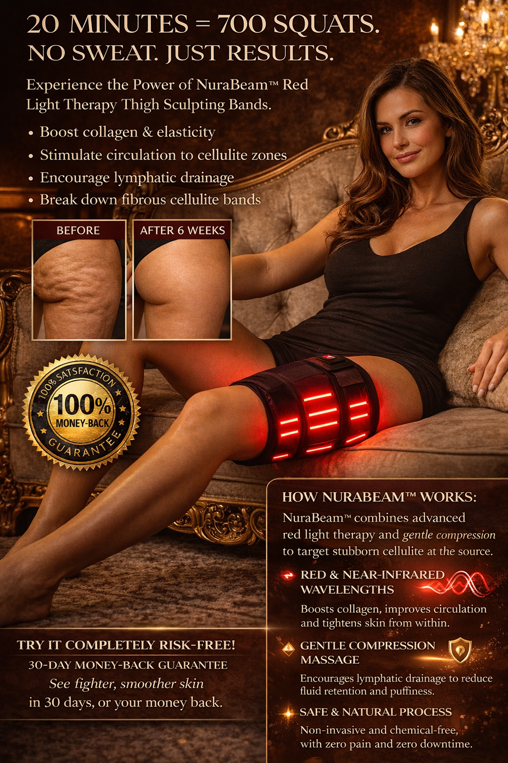 Nura Beam inc. Facebook ad