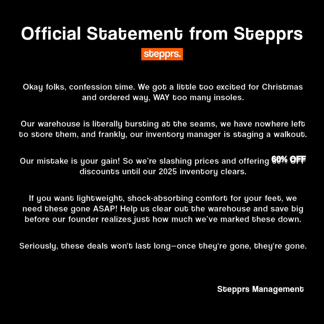 Stepprs Facebook ad
