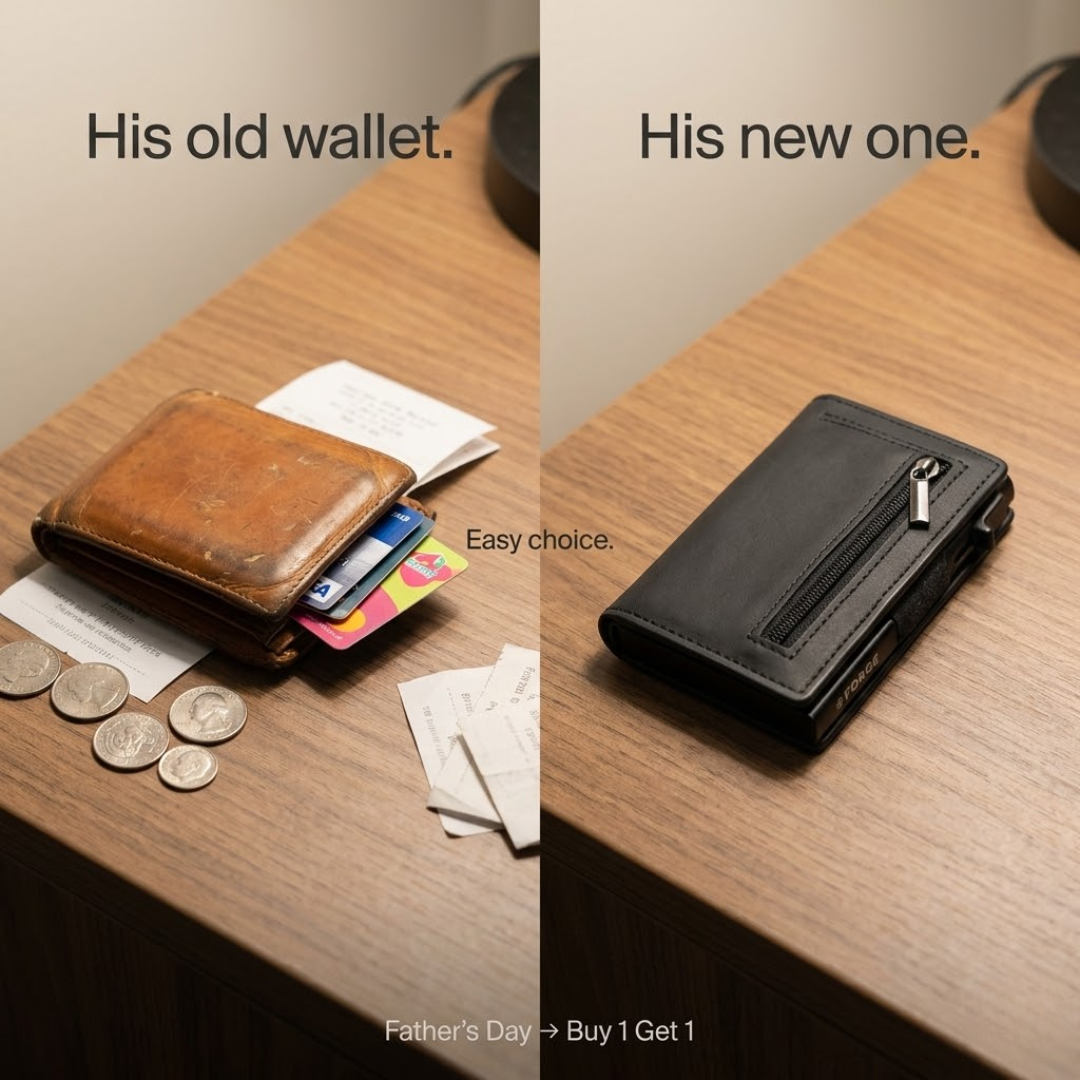 Forge Wallet Facebook ad