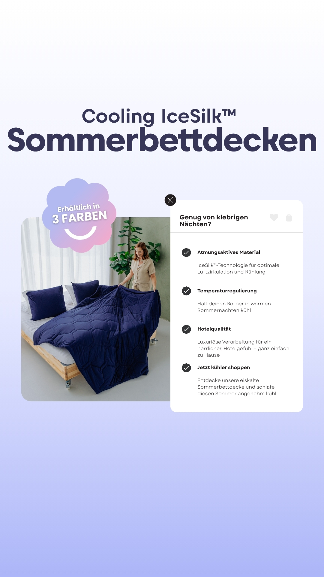 Thehappybed.de Facebook ad