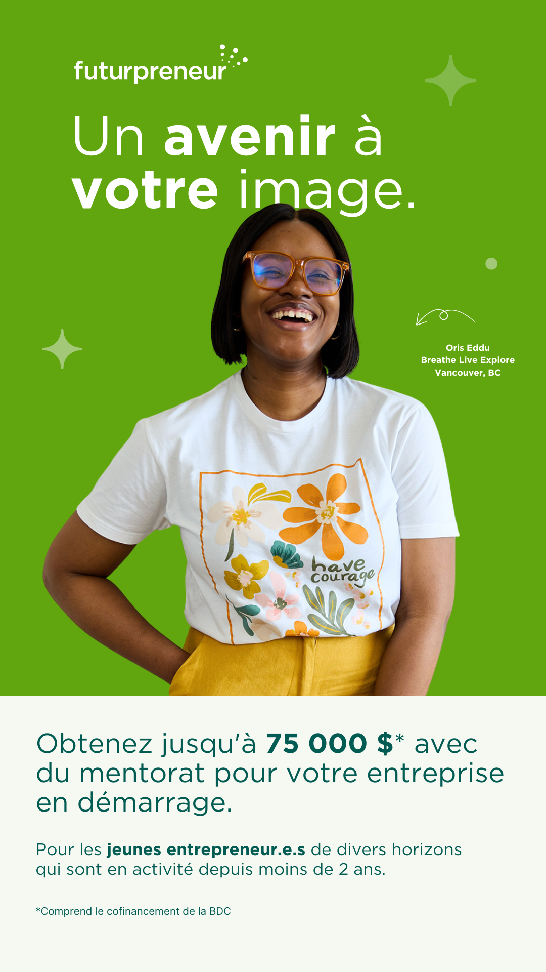 Futurpreneur Facebook ad from Jan 26, 2026