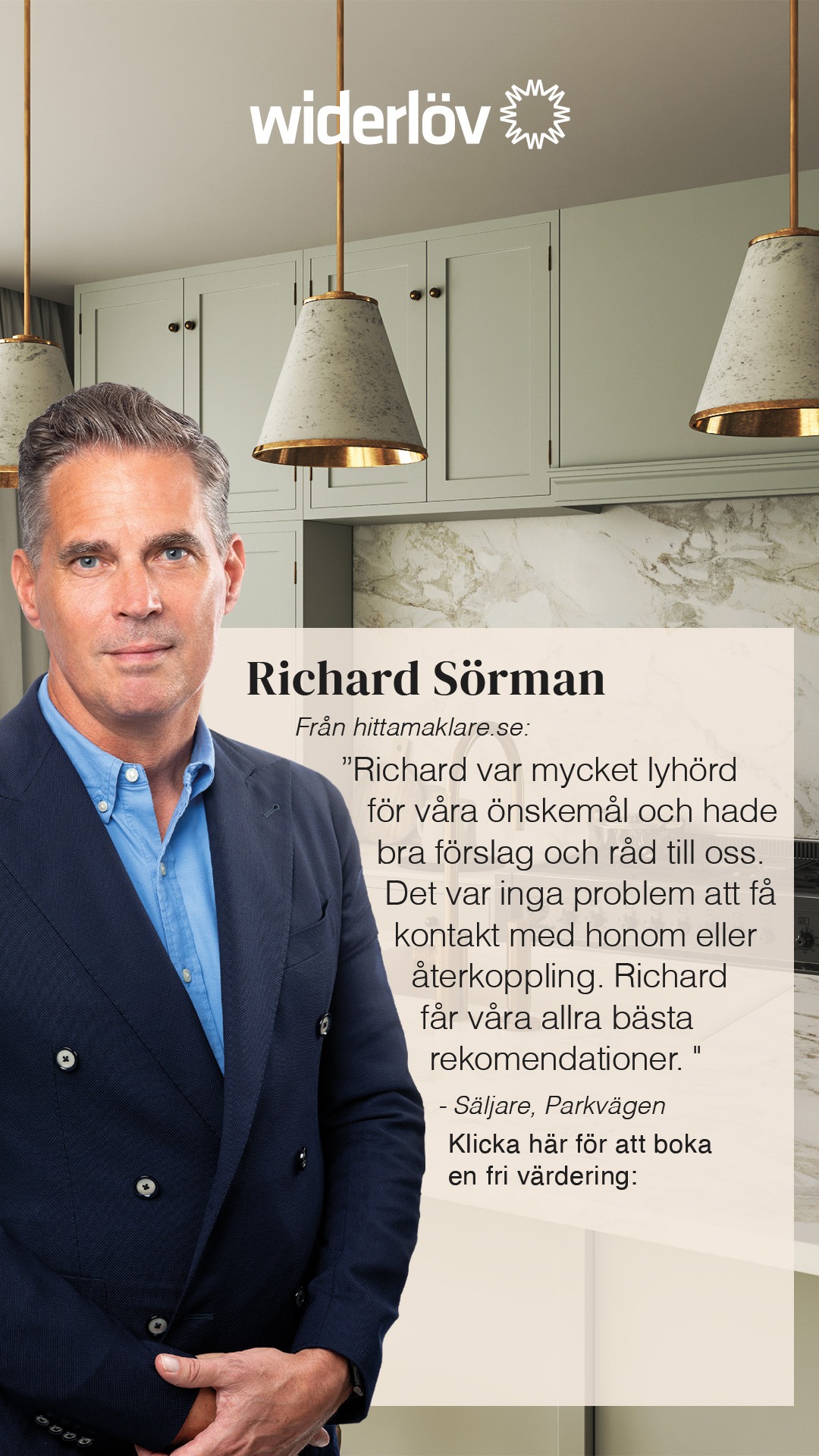 Widerlöv Stockholm Facebook ad