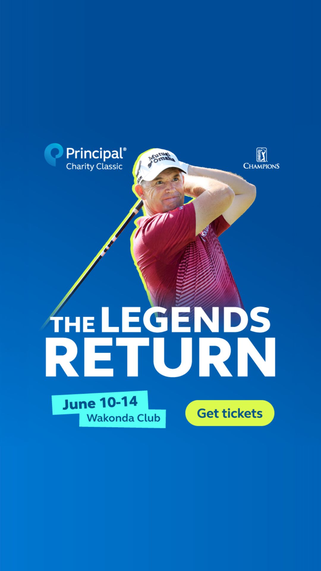 Principal Charity Classic Facebook ad from May 11, 2026