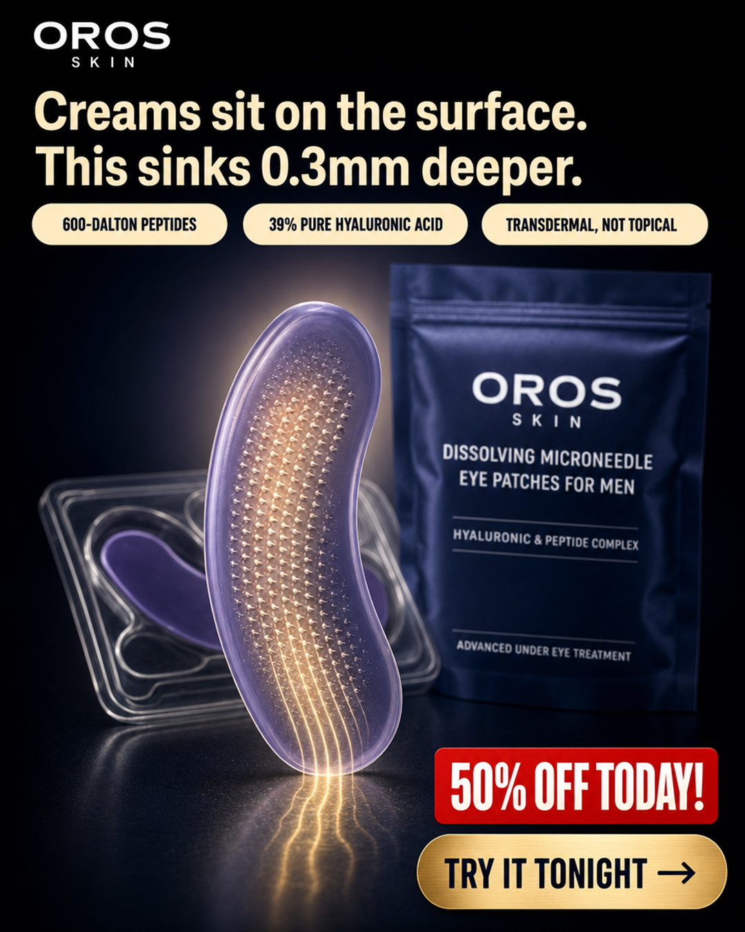 Men's Skincare Tips Facebook ad