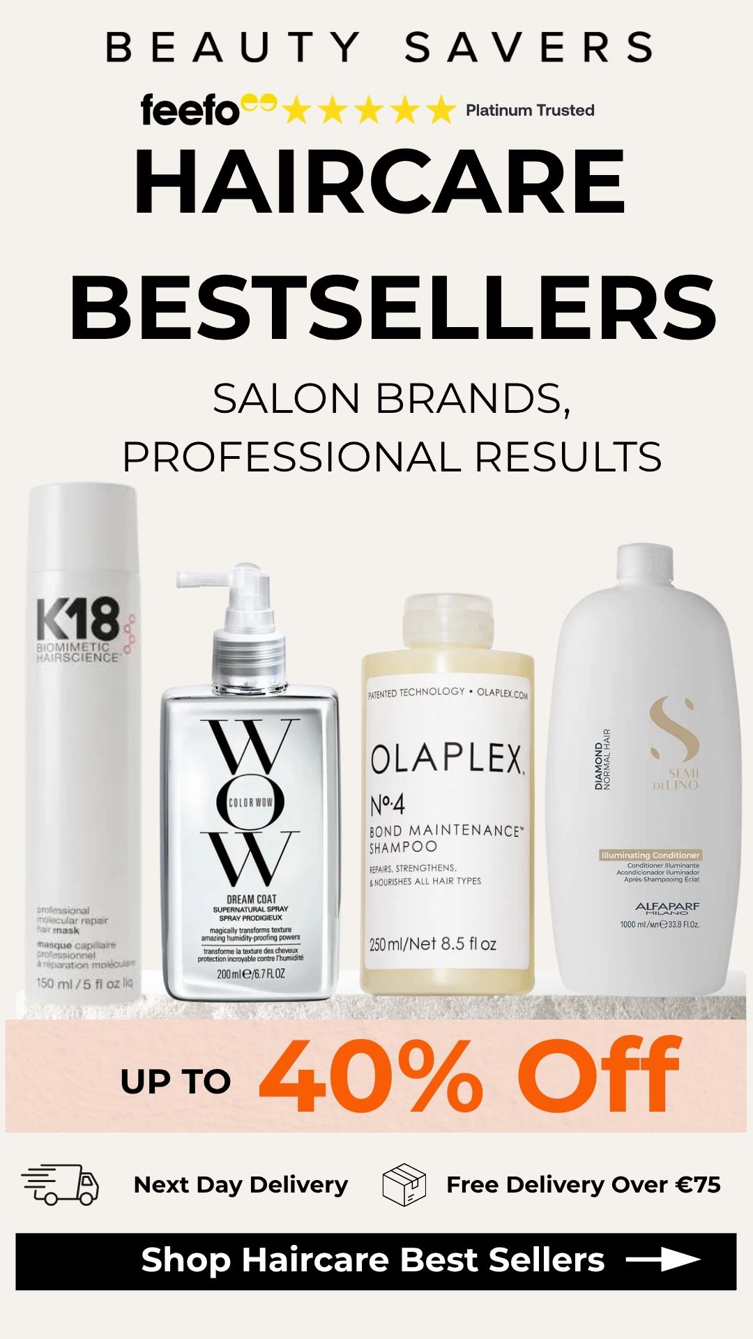 Beauty Savers Facebook ad