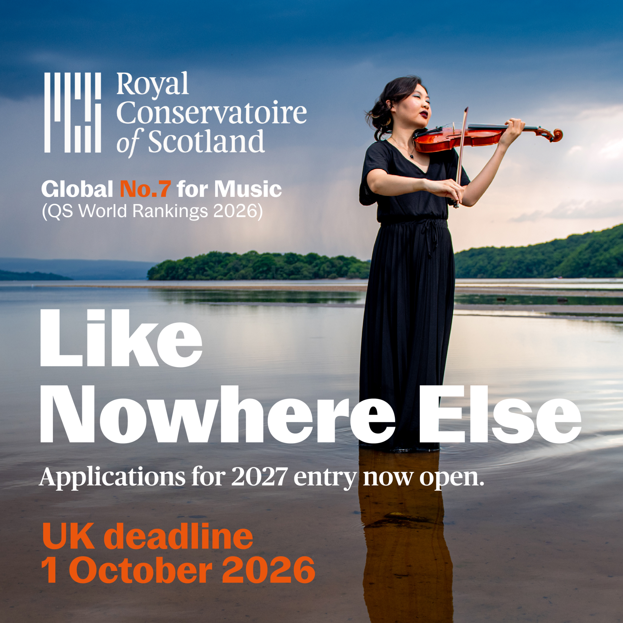 Royal Conservatoire of Scotland Facebook ad