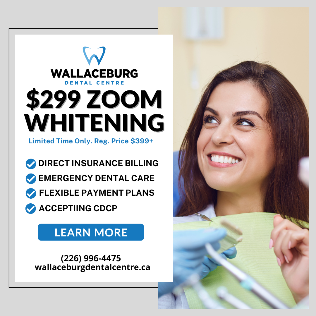 Wallaceburg Dental Centre Facebook ad