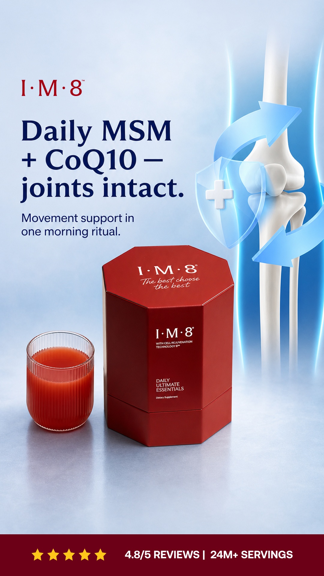 IM8 Health Facebook ad