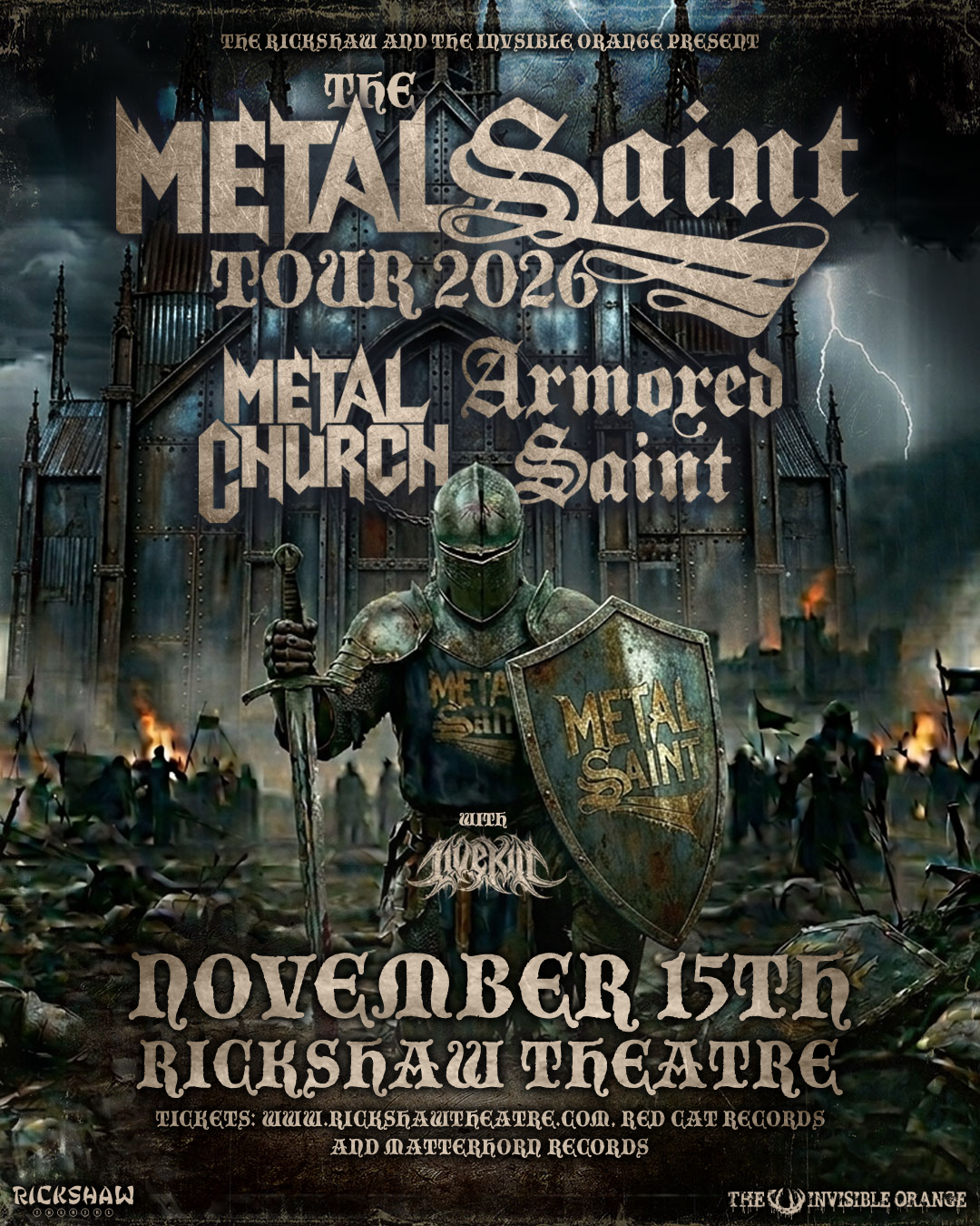 The Invisible Orange Facebook ad: METAL CHURCH // ARMORED SAINT // LIVEKILL