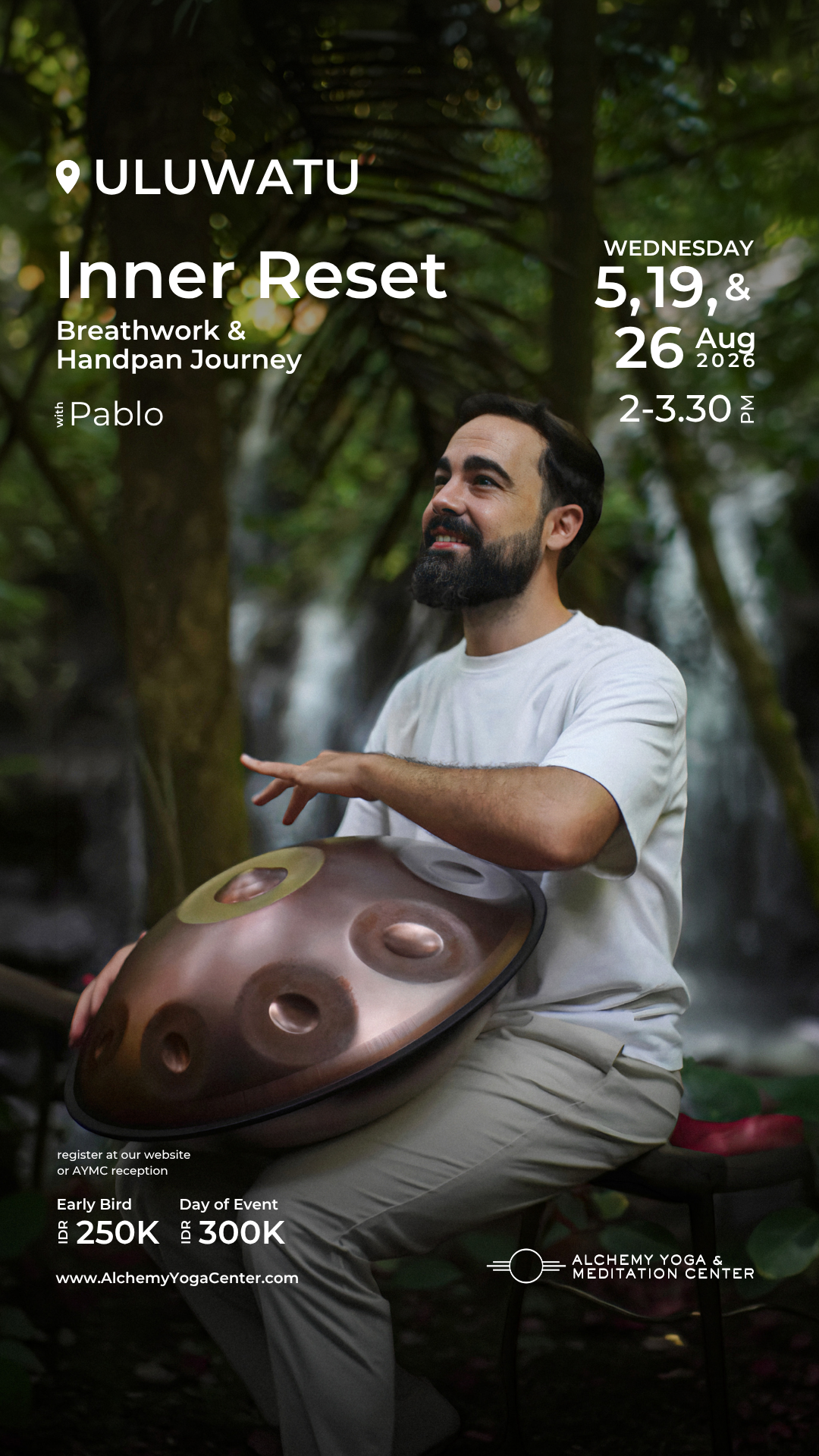 Alchemy Yoga Center Uluwatu Facebook ad