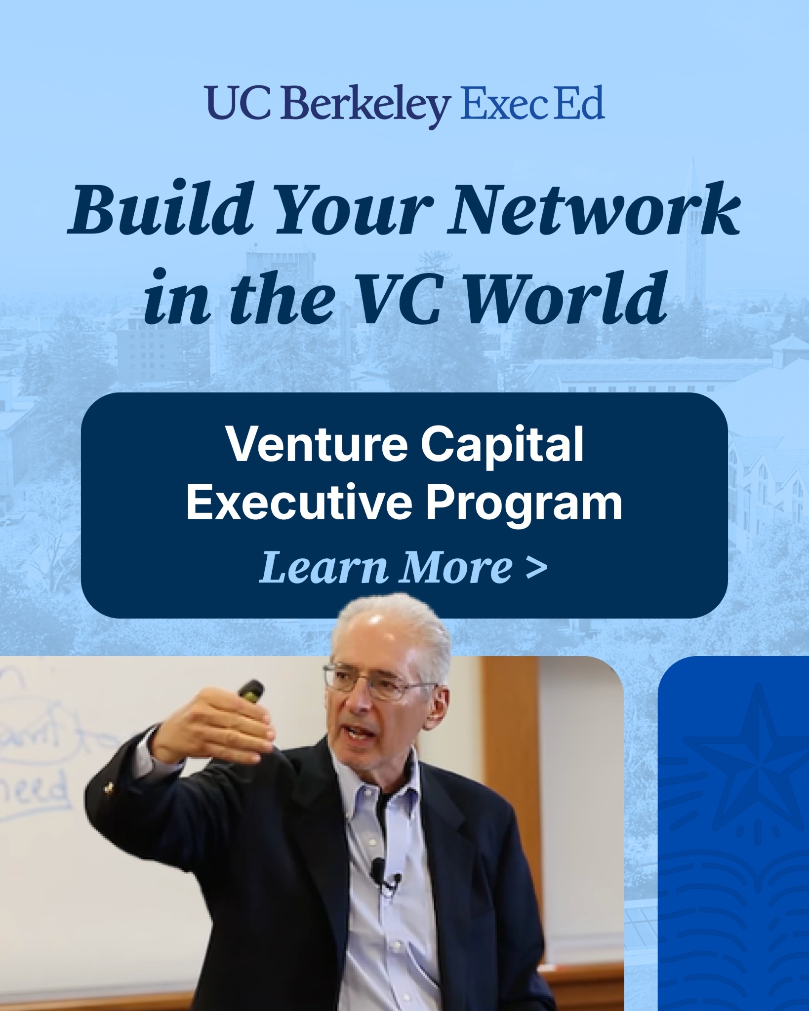 UC Berkeley Executive Education Facebook ad
