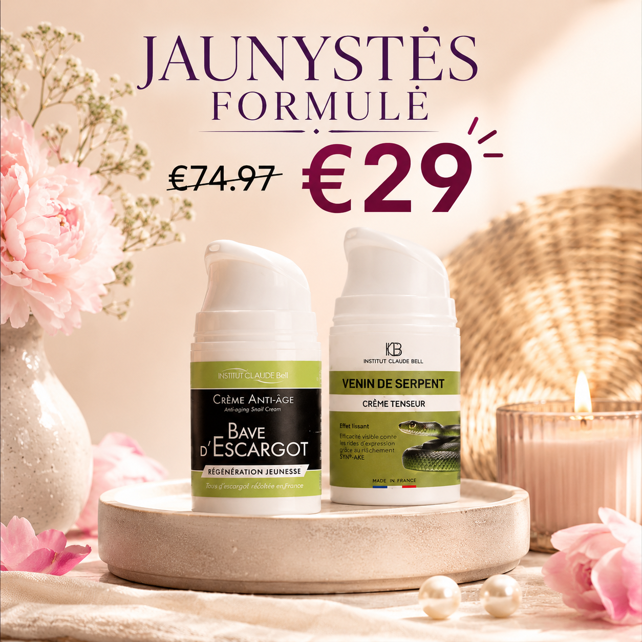 Harmonyhome.lt Facebook ad: Efektyvi kova su raukšlėmis!
