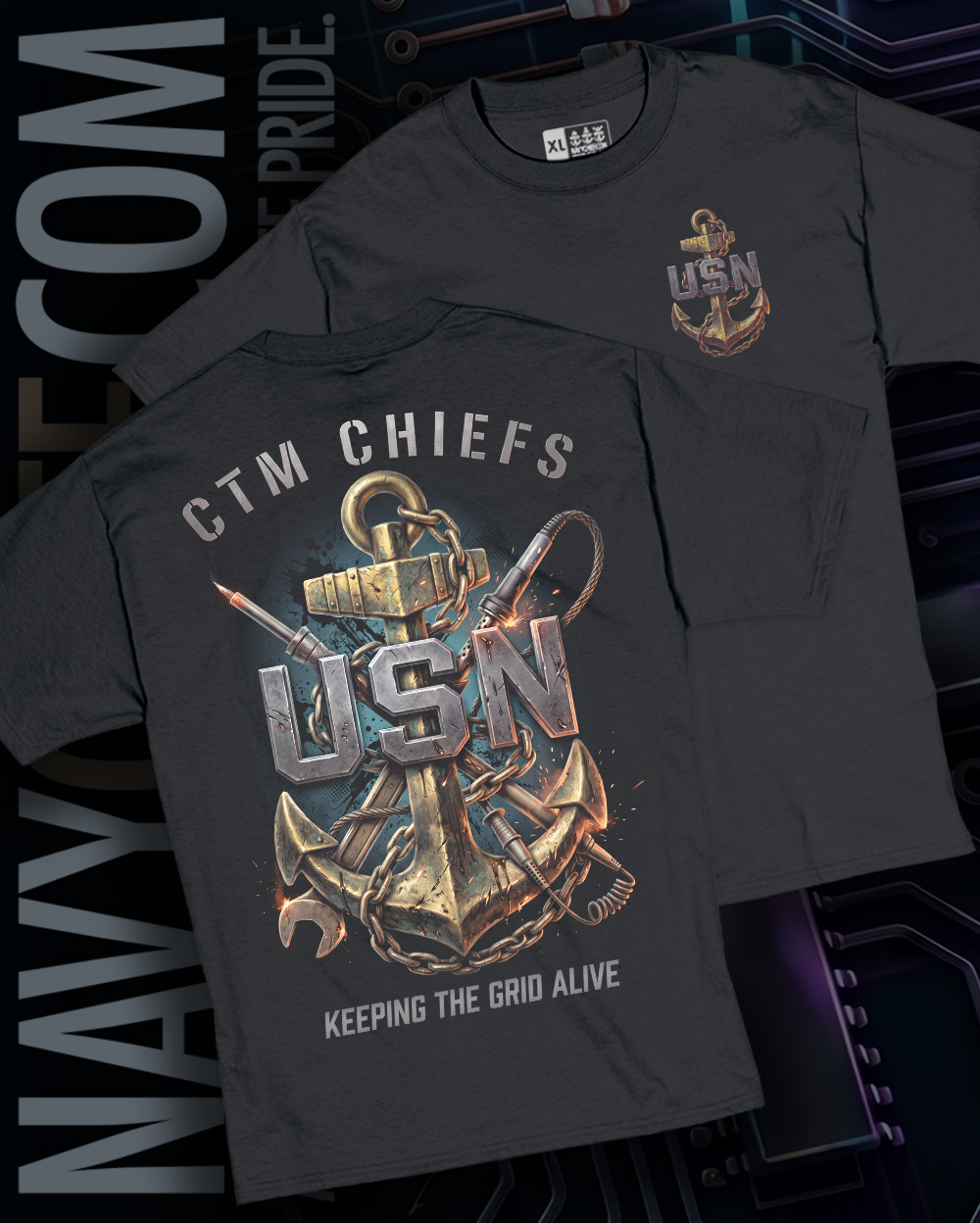 NavyChief.com Facebook ad: Information Warfare Chiefs, this one’s for you.