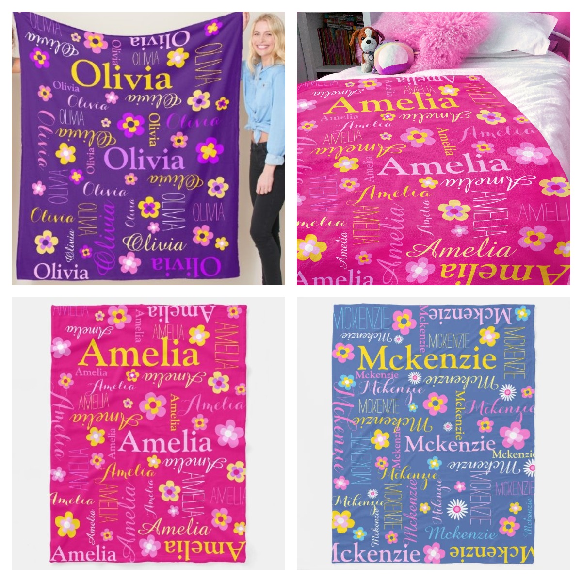Herallures New In Facebook ad: Unique Personalized Blanket