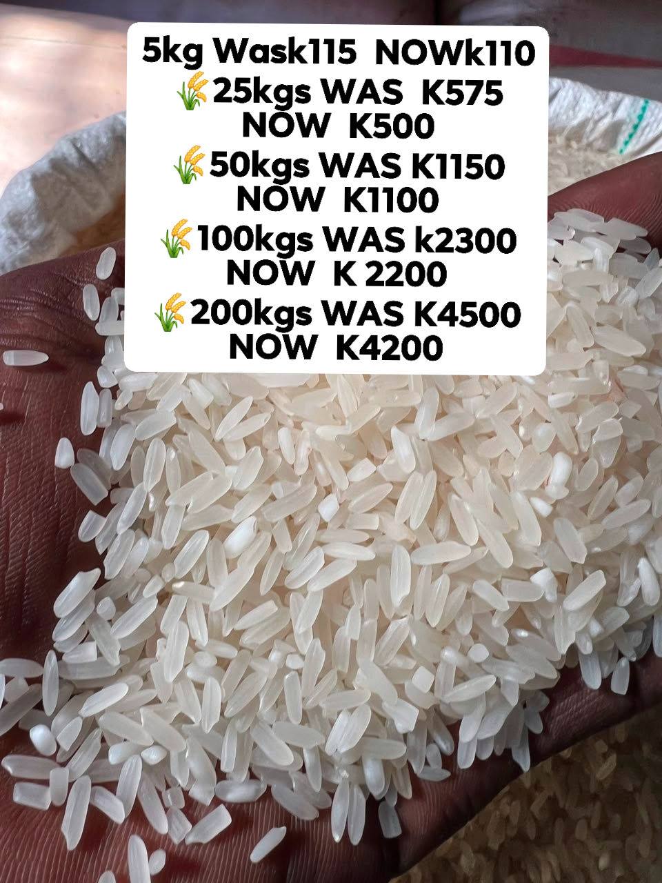 JS Nakonde Rice Suppliers Facebook ad: PROMOTION! PROMOTION! PROMOTION!