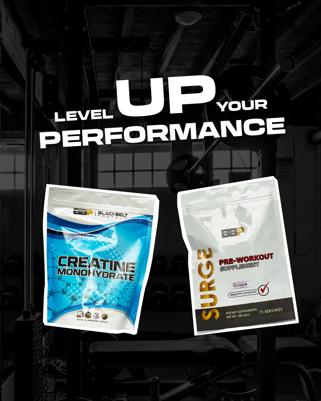 BlackBelt Protein Facebook ad