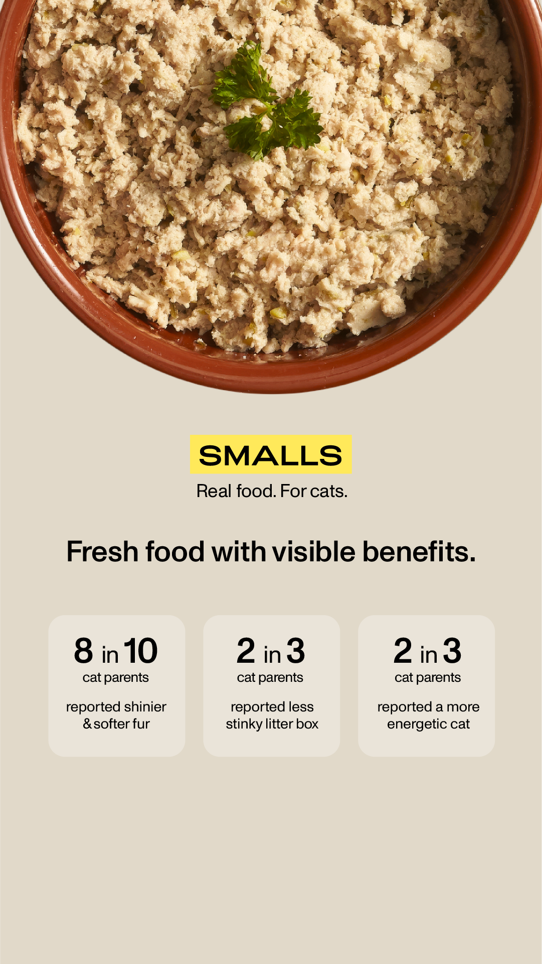 Smalls Facebook ad