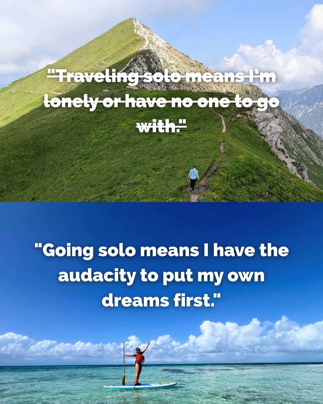 Explorer Chick Adventure Co. Facebook ad