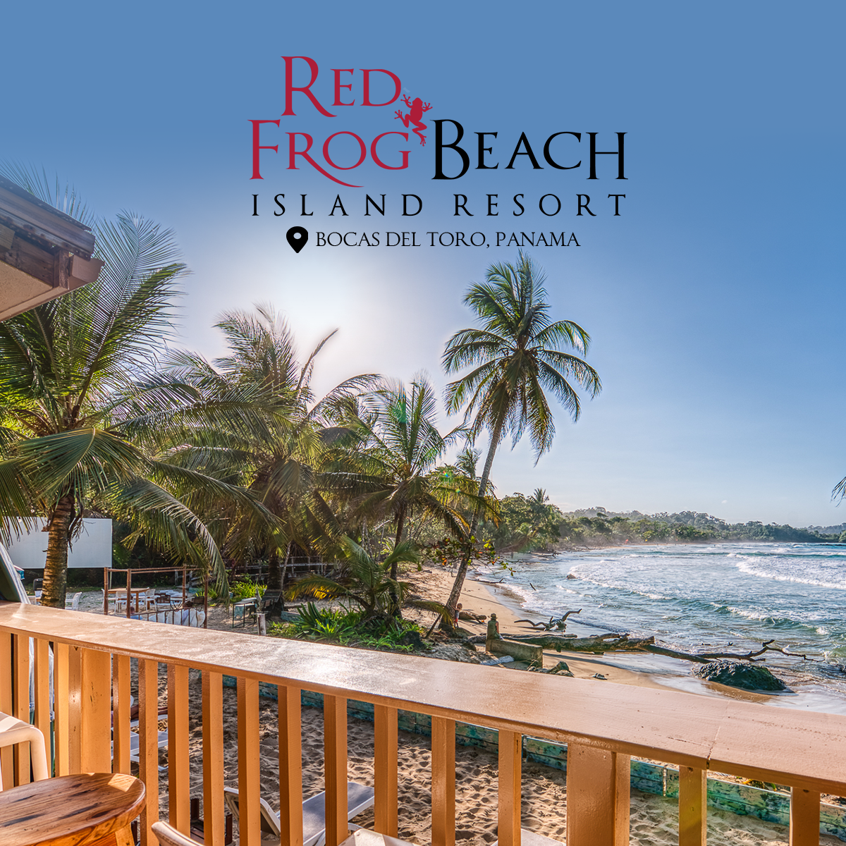 RED FROG BEACH Resort Facebook ad: Island Escape & Adventure