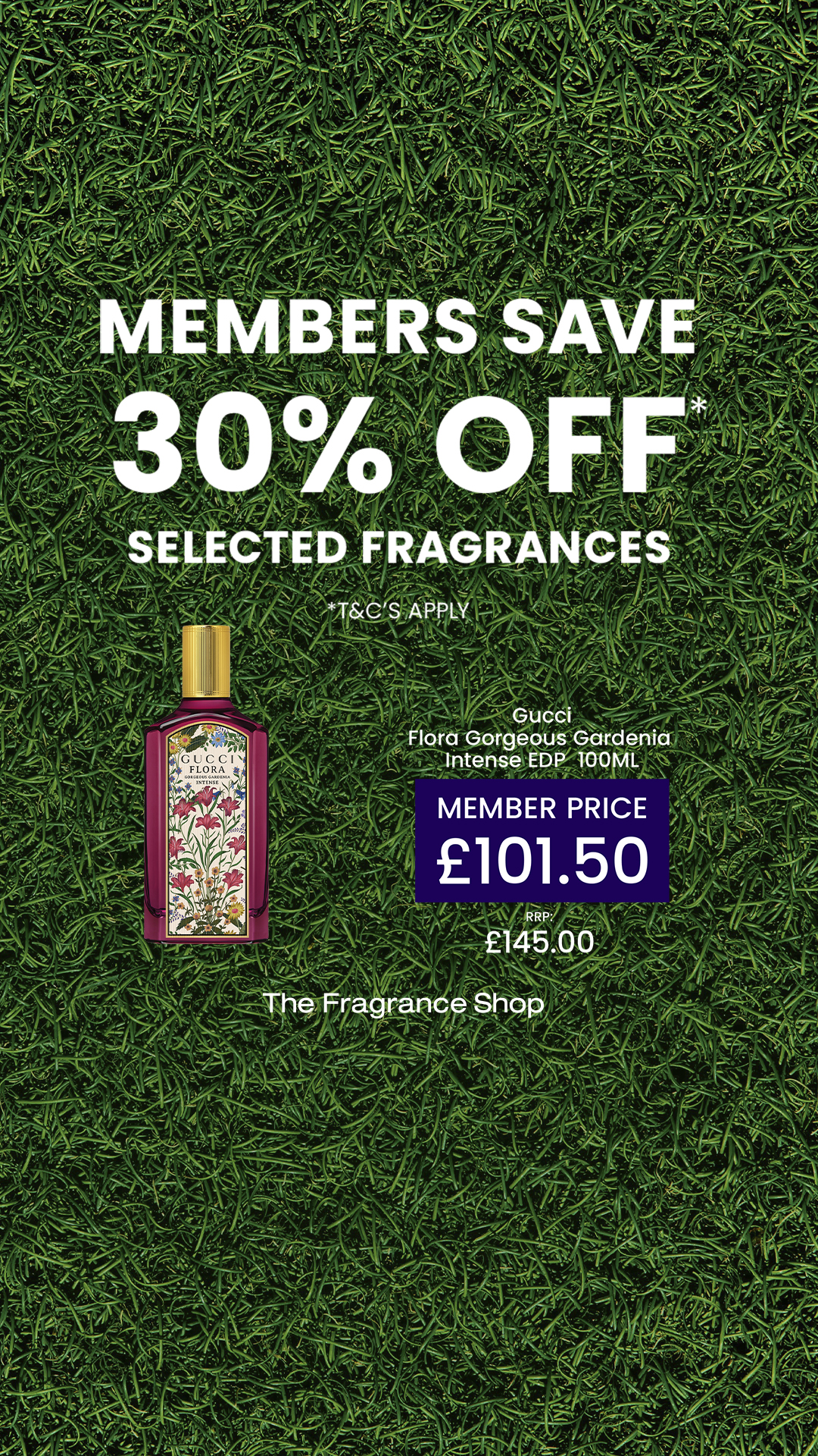The Fragrance Shop Facebook ad