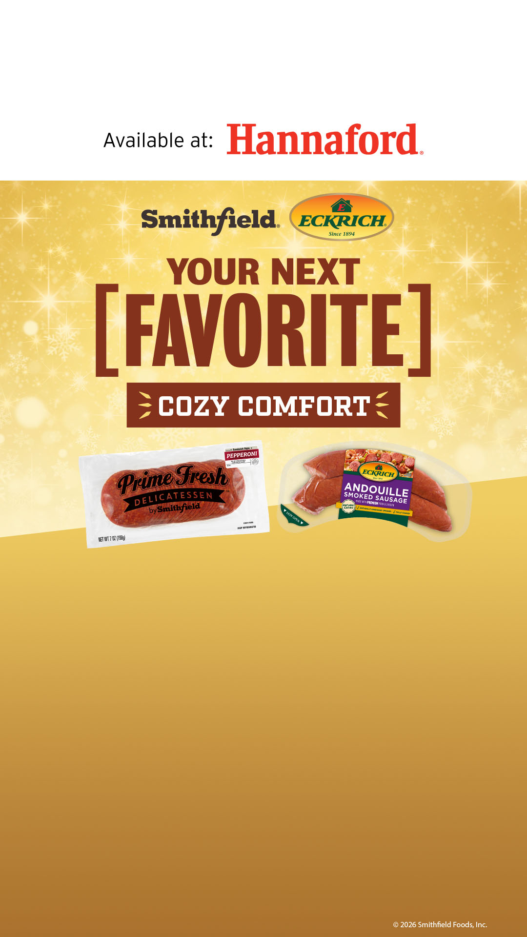 Hannaford Supermarkets Facebook ad