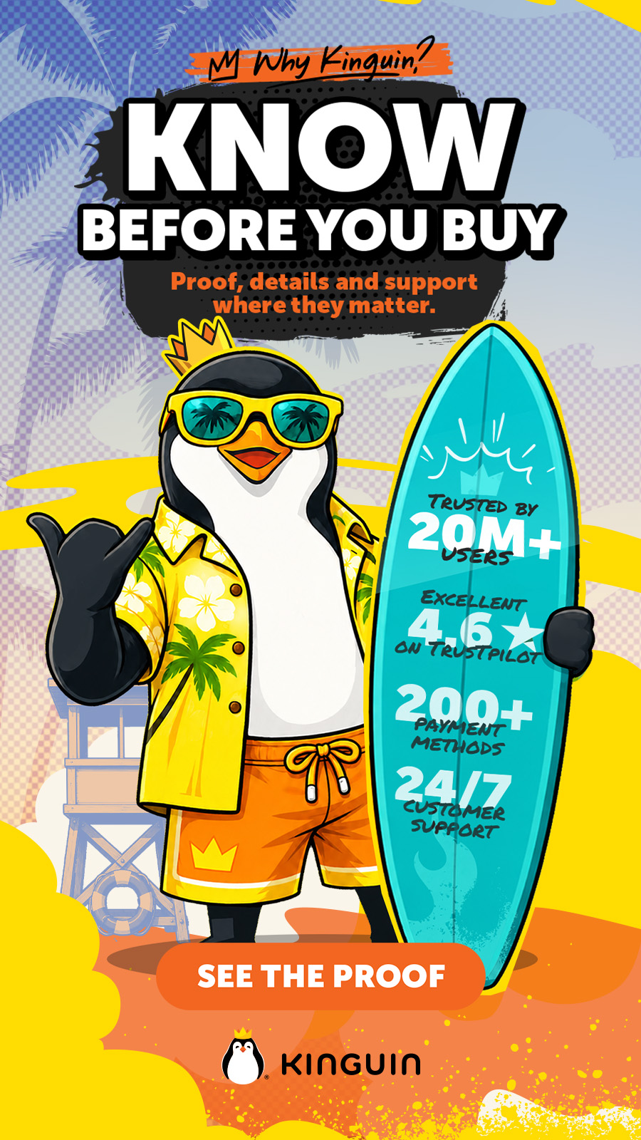 Kinguin Facebook ad