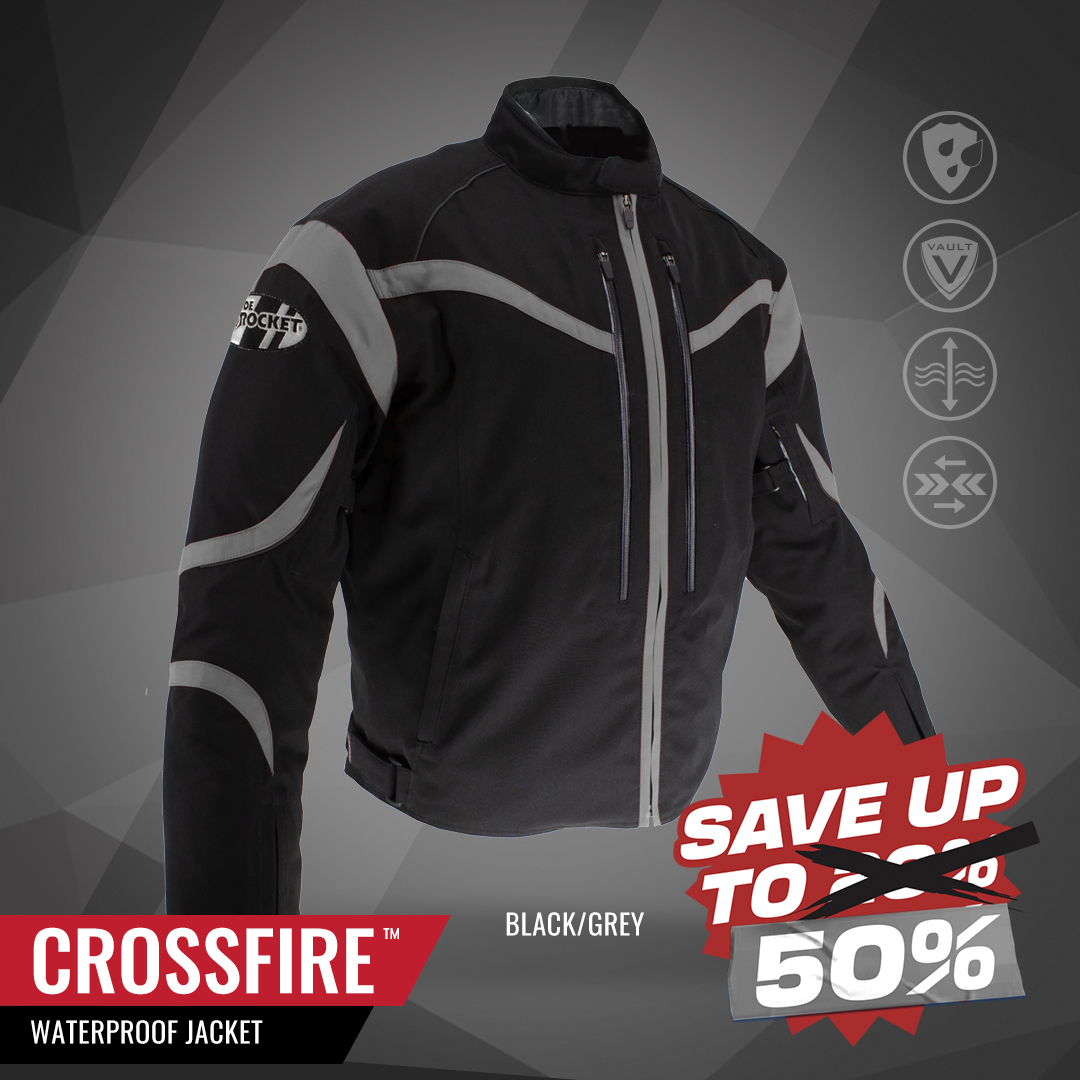 JOE ROCKET MOTORCYCLE APPAREL Facebook ad: LIMITED SIZING!