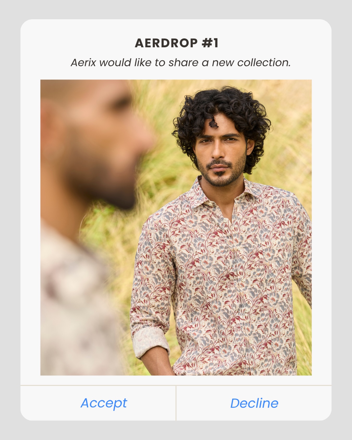 Aerix Facebook ad: Been dressing well in silence.