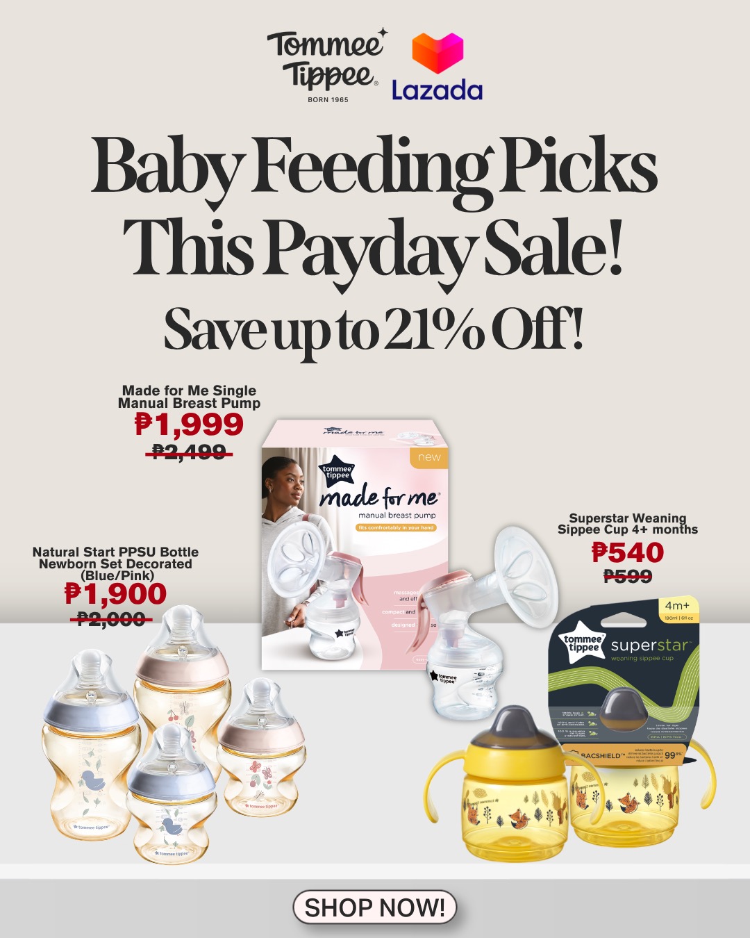 Tommee Tippee Philippines Facebook ad
