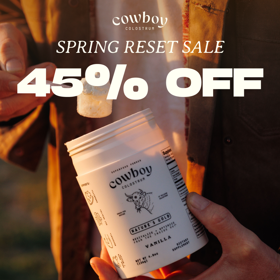 Cowboy Colostrum Facebook ad