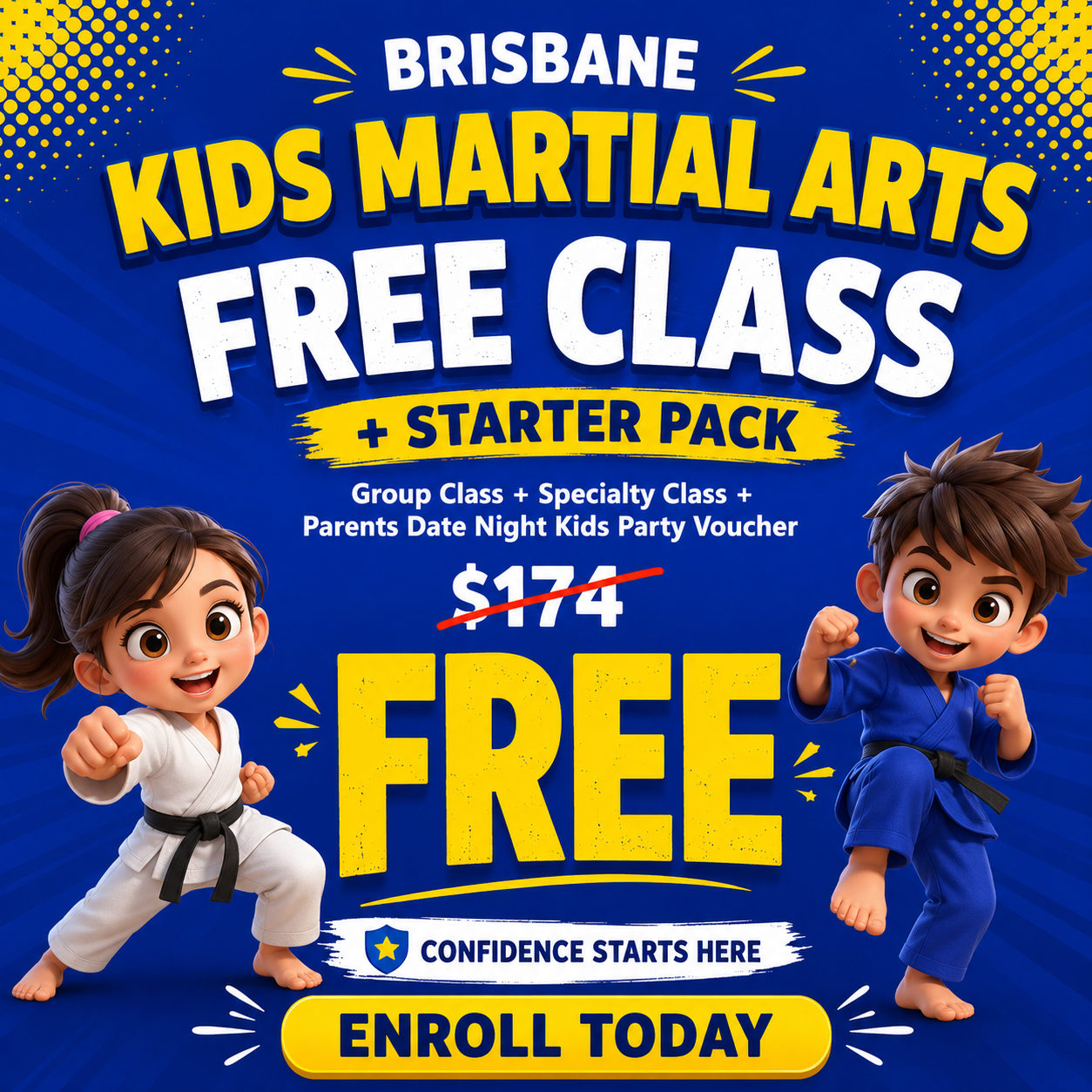 Focus Martial Arts Facebook ad