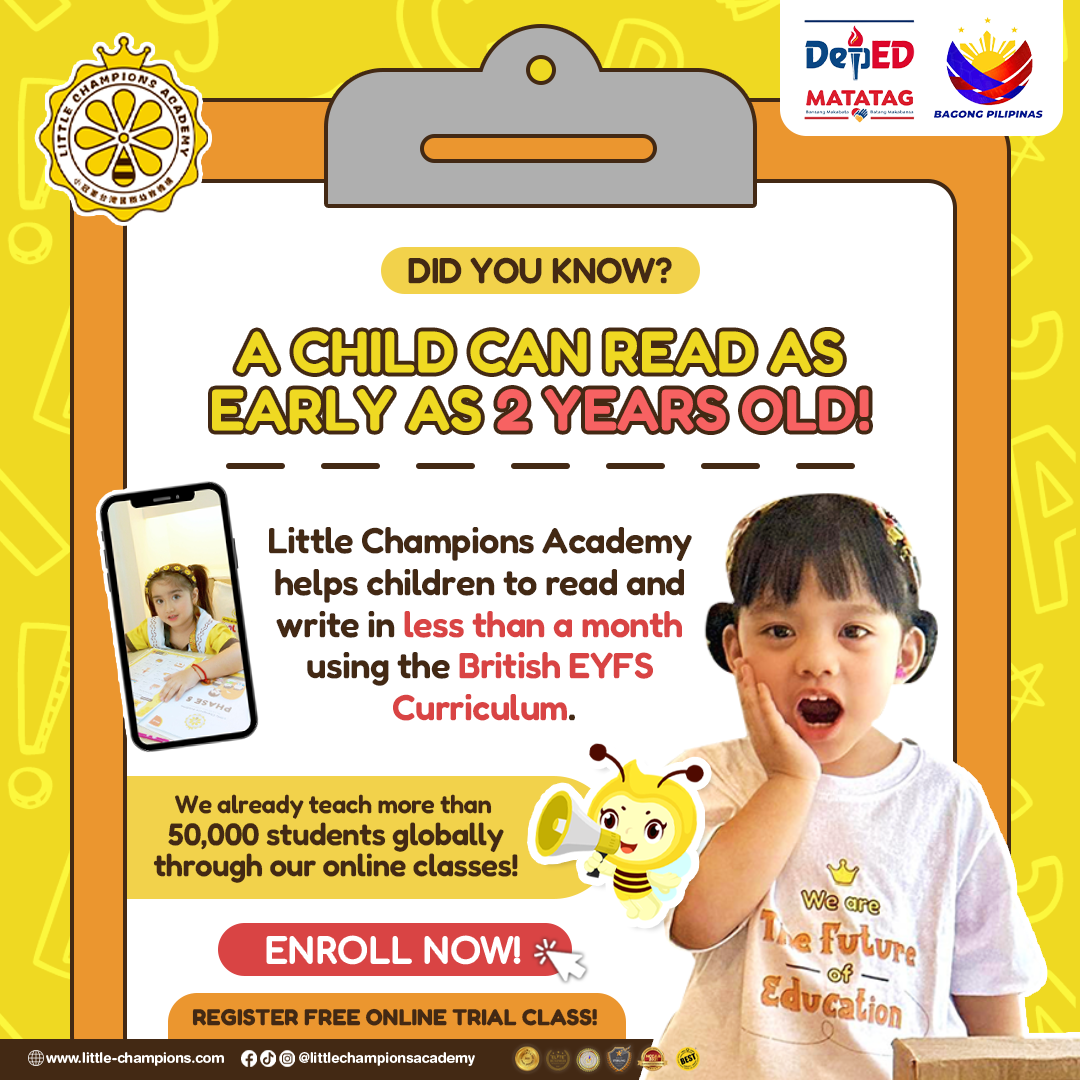 Little Champions Academy Inc. Facebook ad