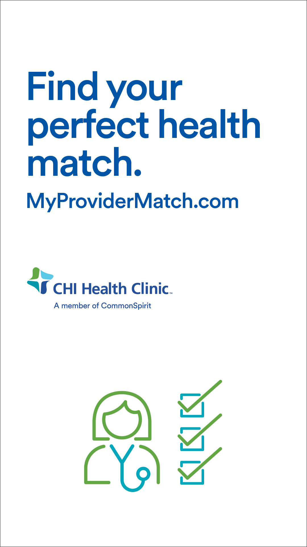 CHI Health Facebook ad