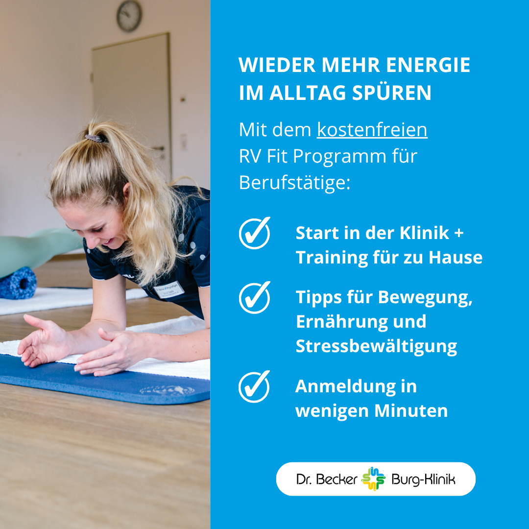 Dr. Becker Klinikgruppe Facebook ad: Wir freuen uns auf Sie!