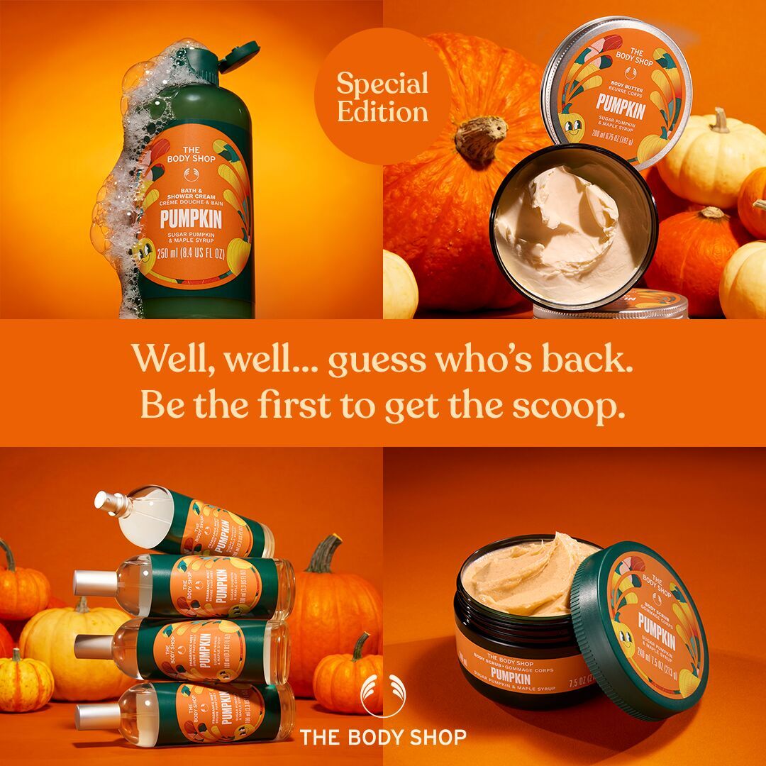 The Body Shop Facebook ad