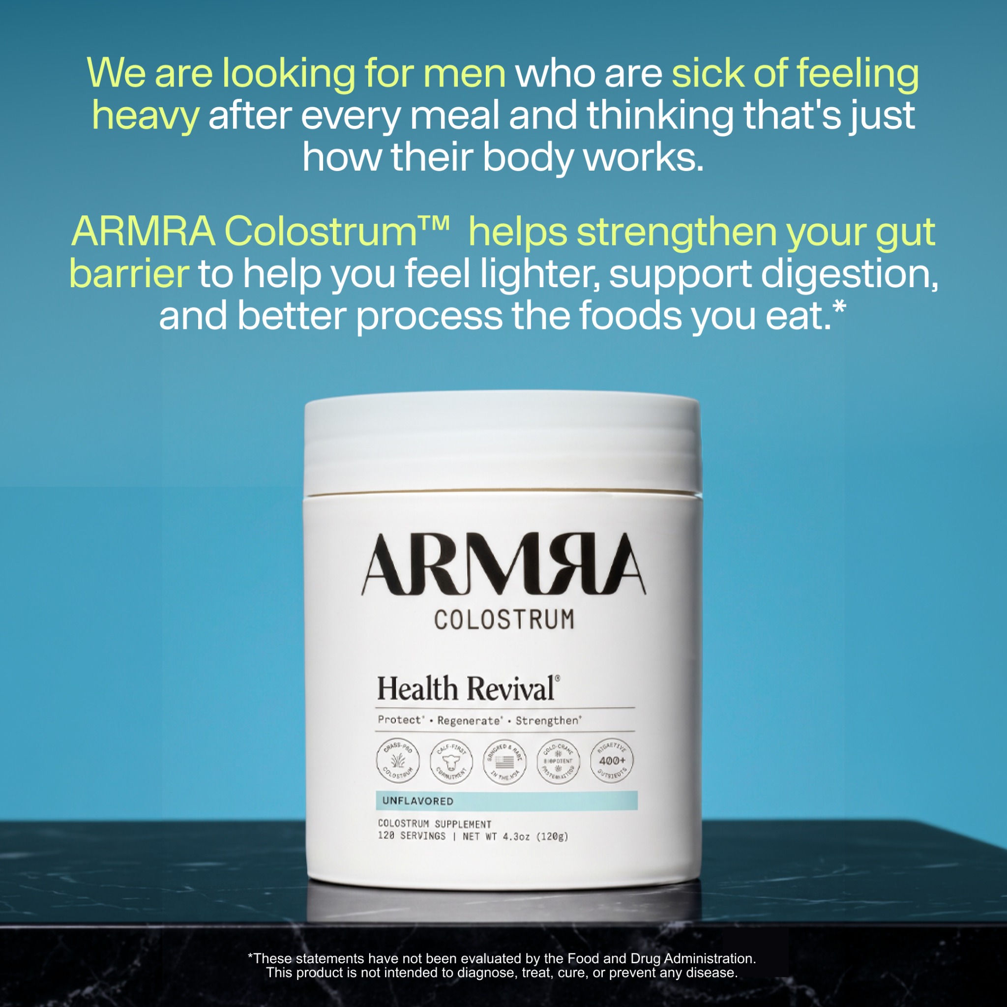 ARMRA Facebook ad