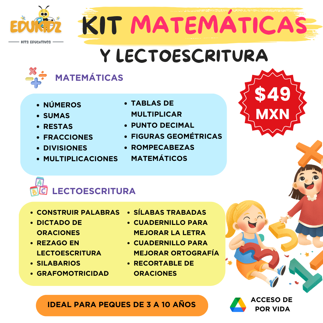 Edukidz Facebook ad: Adquirir Ahora