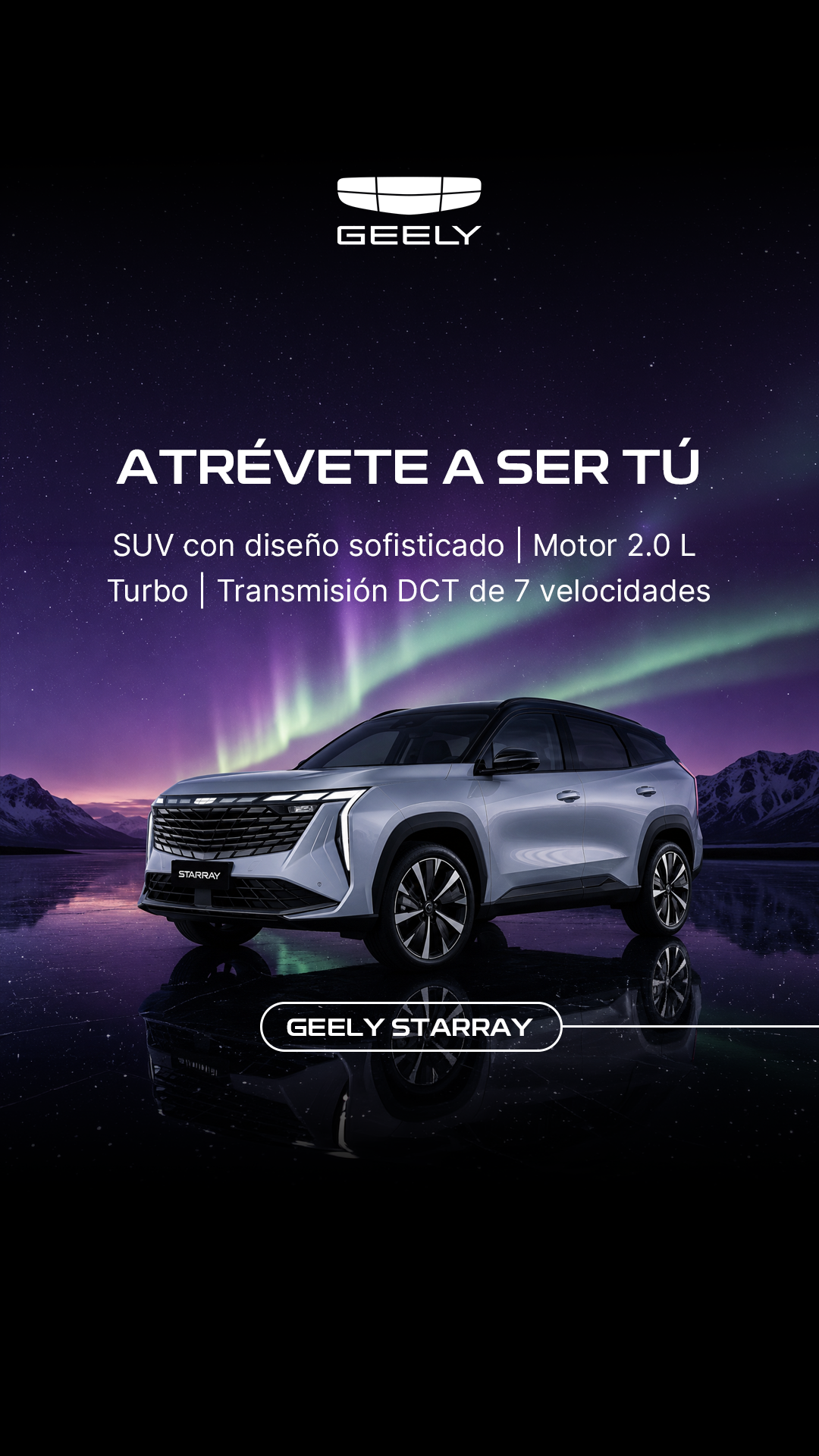 Geely Auto Mexico Facebook ad