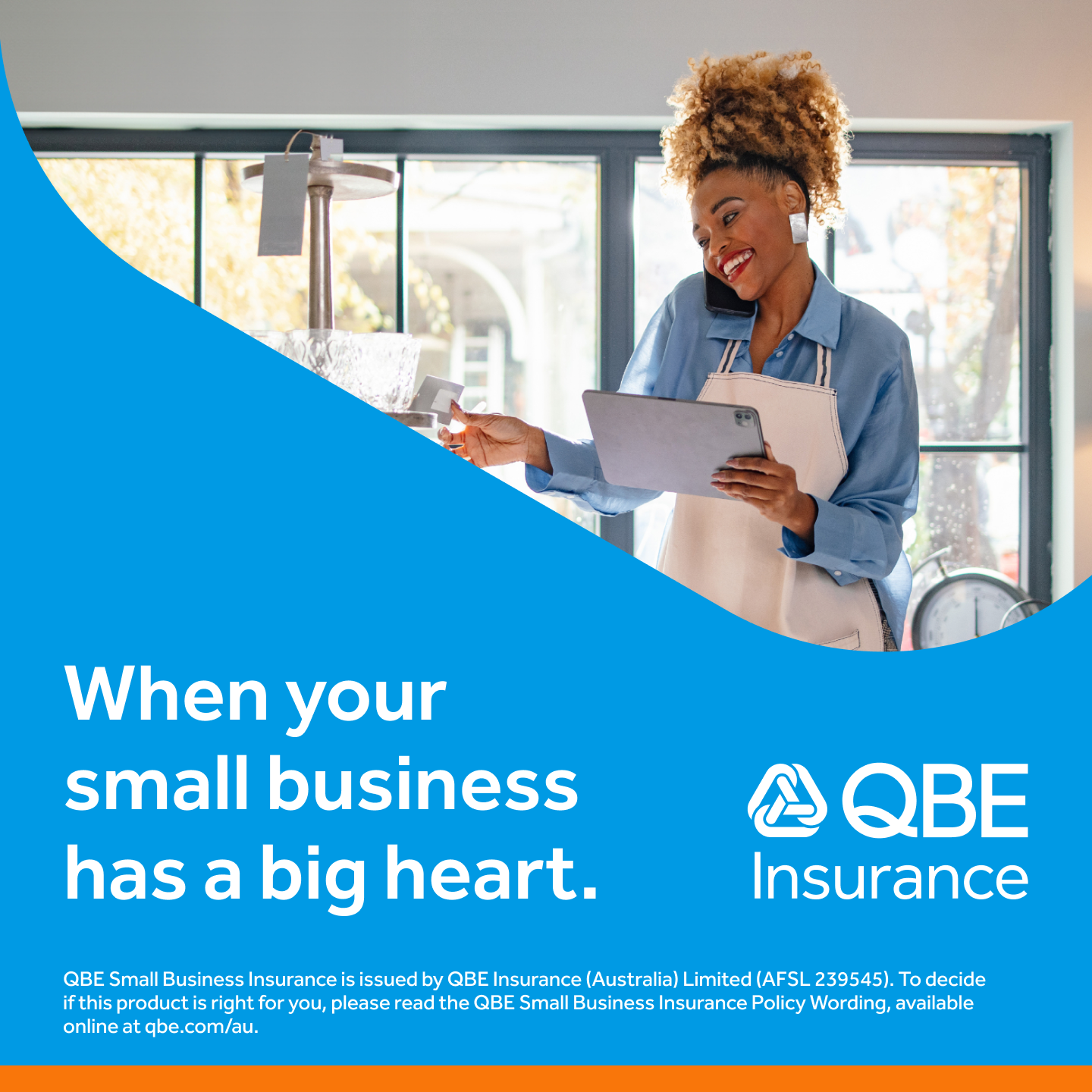 QBE Insurance Australia Facebook ad