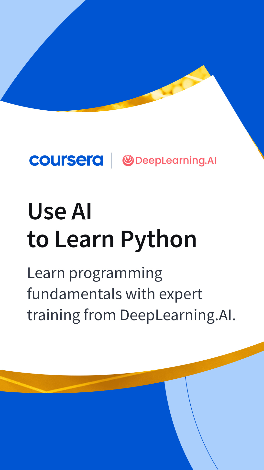 Coursera Facebook ad