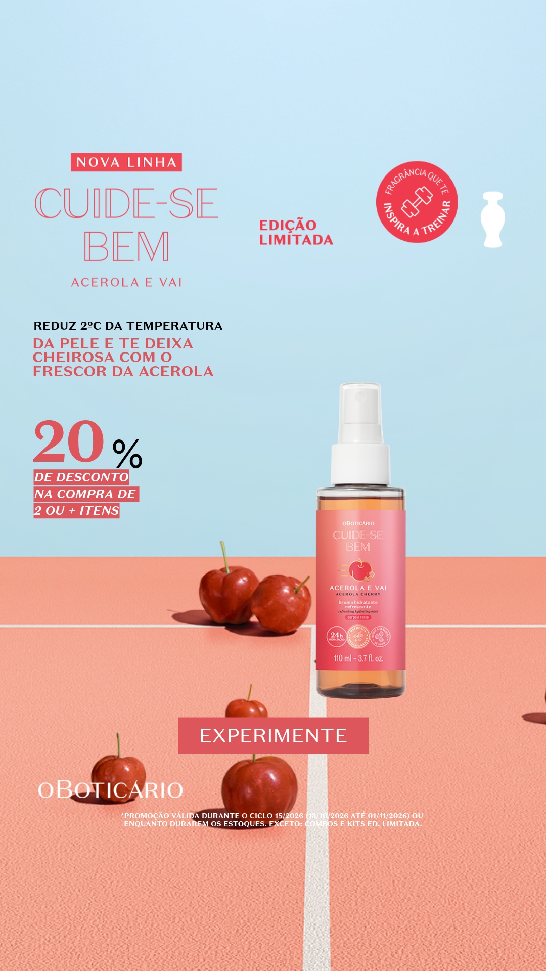O Boticário Facebook ad: Nova Linha Cuide-se Bem
