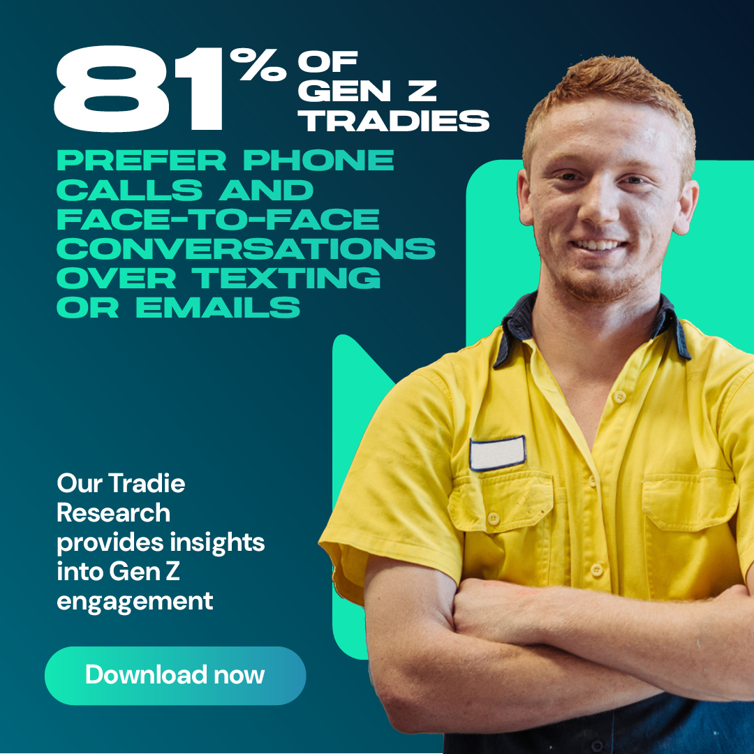 IMA - B2B Marketing Specialists Facebook ad: Free Tradie Research