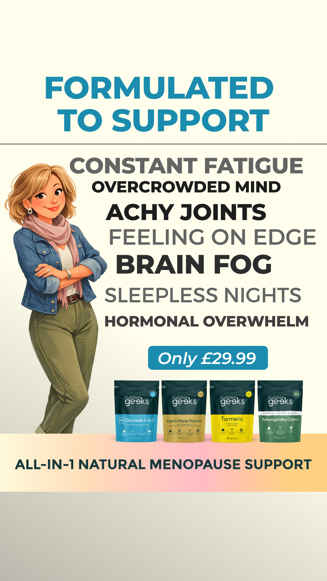 Nutrition Geeks Facebook ad