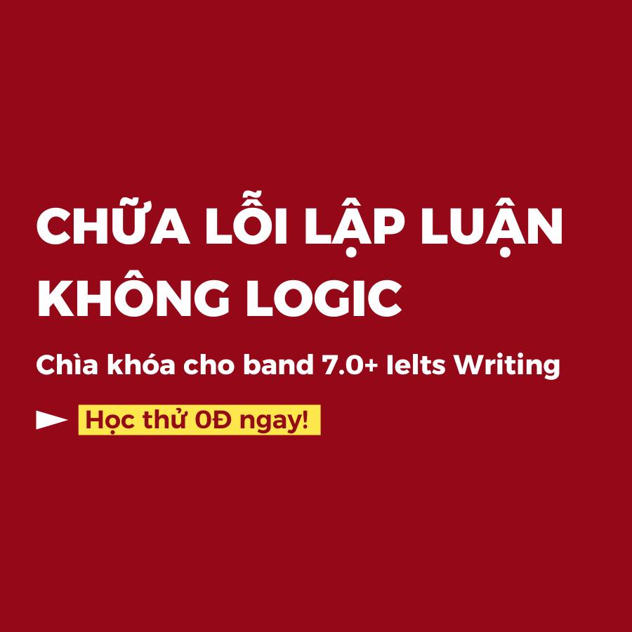 Minh IELTS Writing Facebook ad