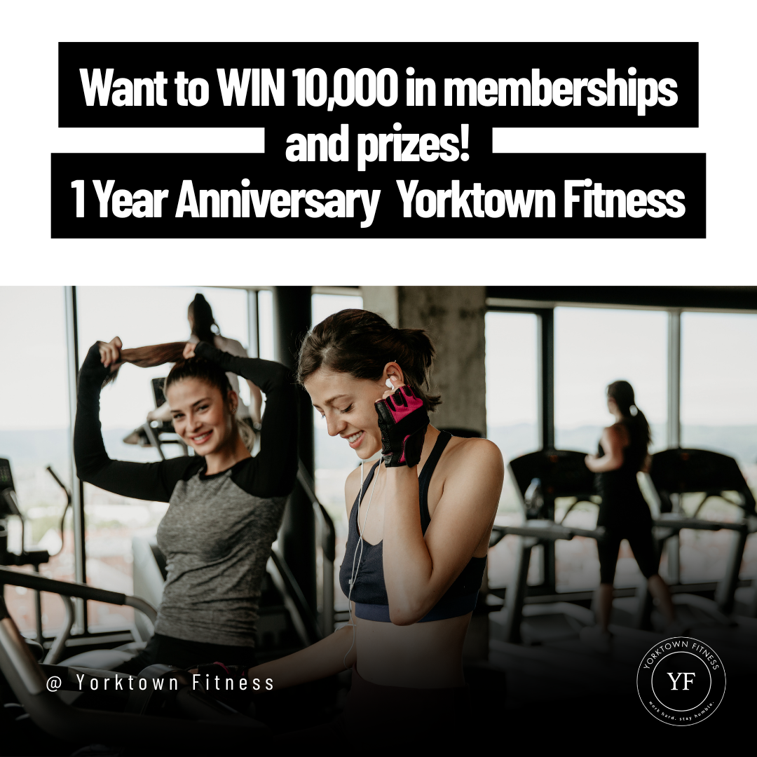 Yorktown Fitness Facebook ad: 𝐁𝐮𝐫𝐧 𝐅𝐚𝐭 & 𝐖𝐈𝐍 𝐁𝐈𝐆!
