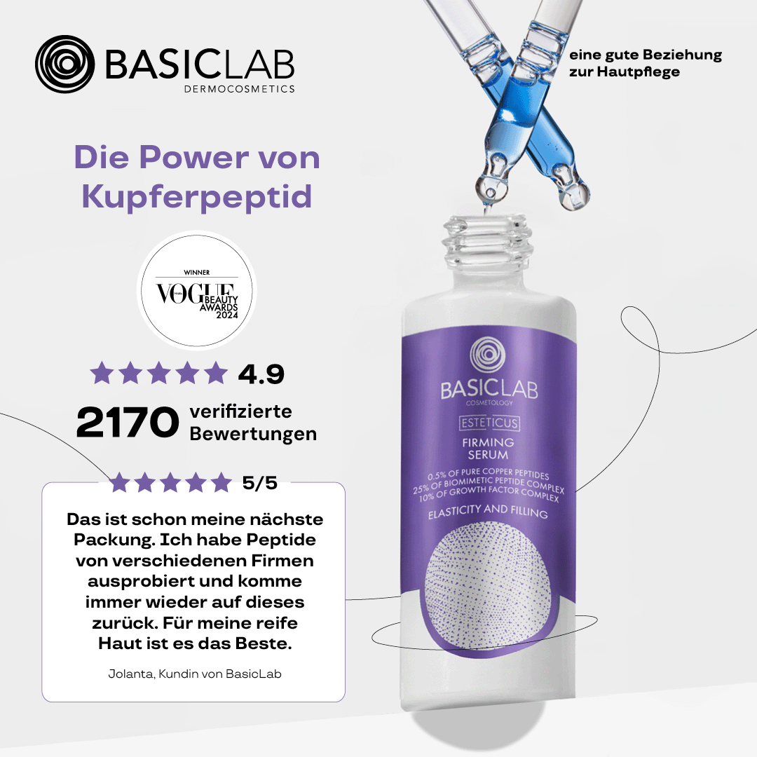 BasicLab Dermocosmetics Deutschland Facebook ad