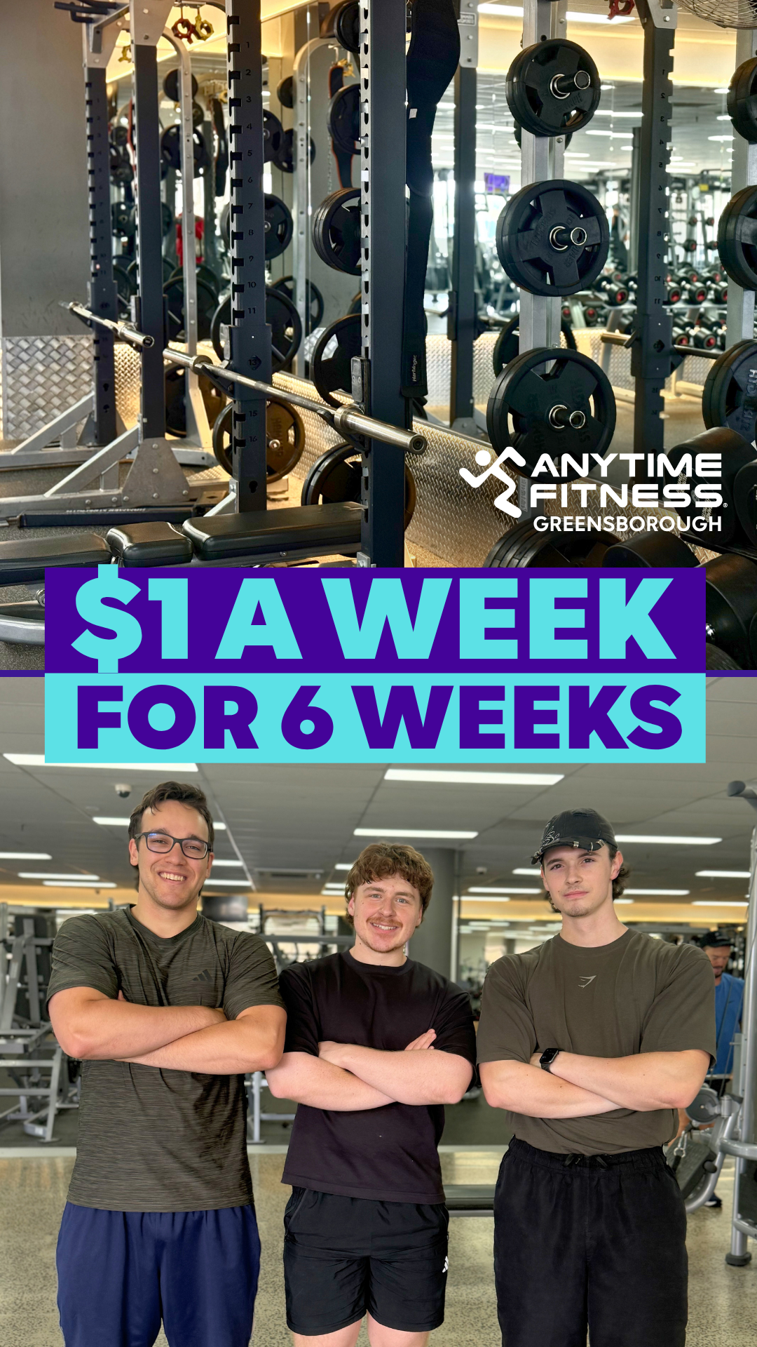Anytime Fitness Facebook ad