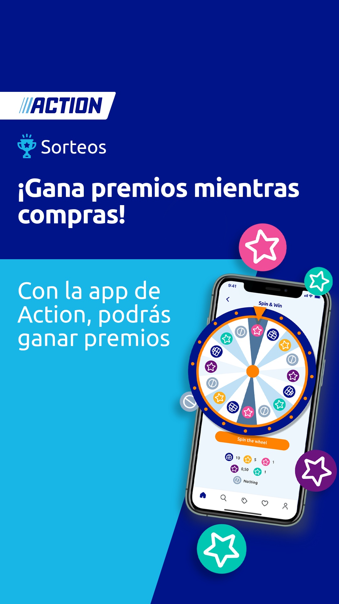 Action Facebook ad